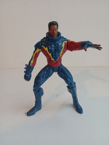 ** Black Lightning ** Total Justice Kenner Batman Dc Comics