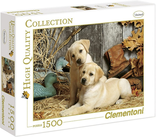 Puzzle Hunting Dogs 1500 Piezas Clementoni Nuevo Original