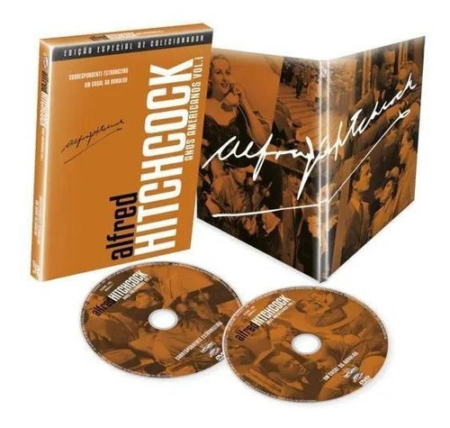 Box Dvd Alfred Hitchcock Primeiros Anos Americanos Volume 1