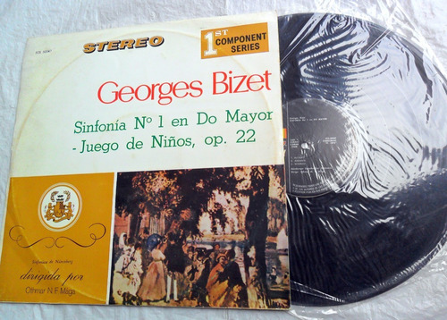 Bizet - Sinfonía Nº 1 / Juego De Niños * Lp Nm , Como Nuevo 