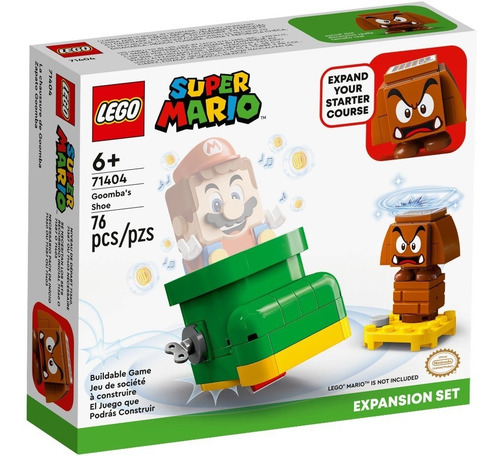 Imagen 1 de 2 de Lego Super Mario Goombas Shoe Expansion Set 71404 Ade