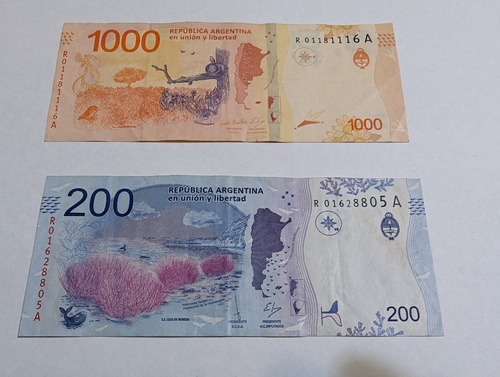 Lote 11 Billetes De Reposición - Circulados