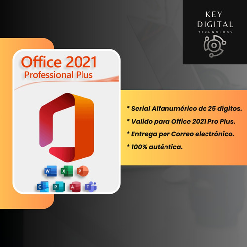 Licencia Office 2021 Profesional Plus 