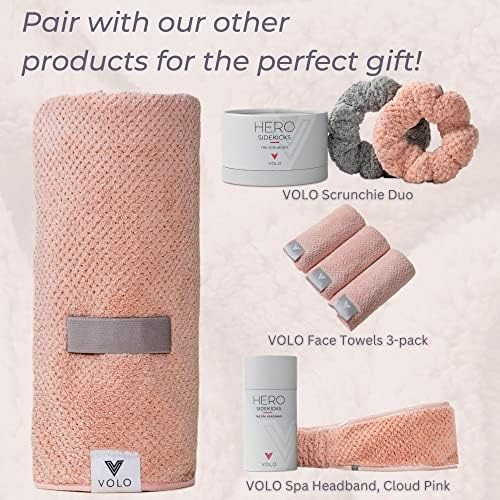 Volo Hero Toalla De Microfibra Para El Cabello | Ultra Suave