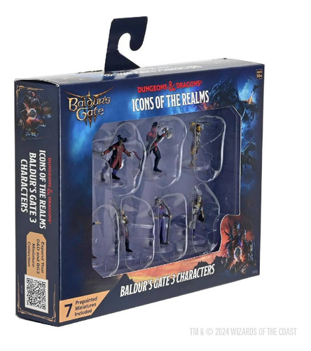 D&d Icons Of The Realms: Baldur's Gate 3 Character Boxed Set
