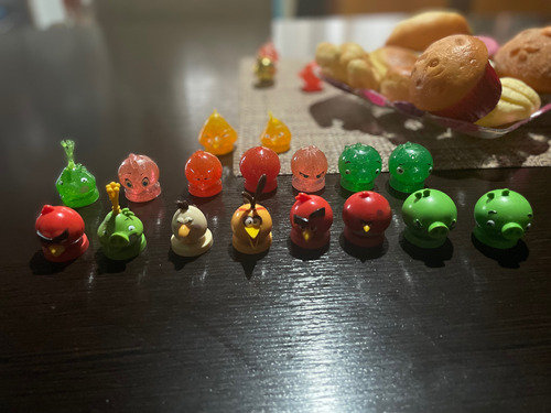 Figuras De Angry Birds Vuala + Coleccion De Caps