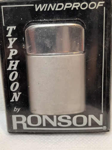 Encendedor Ronson Typhoon Con Caja Original