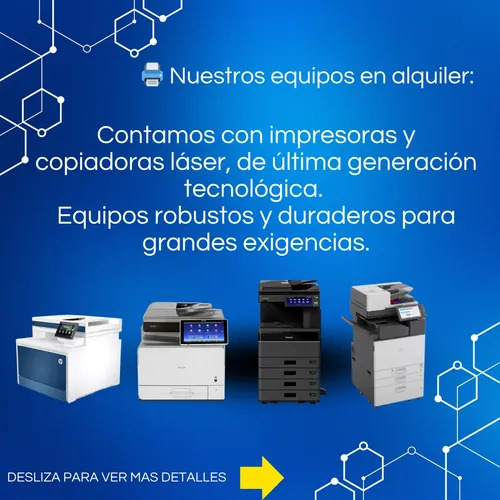 Alquiler De Impresoras Y Copiadoras San Miguel Y Alrededores