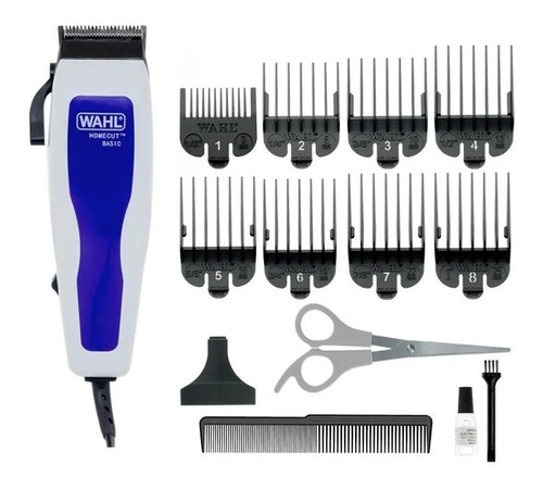 Máquina De Cortar Cabelo Wahl Home Cut Original Kit Completo