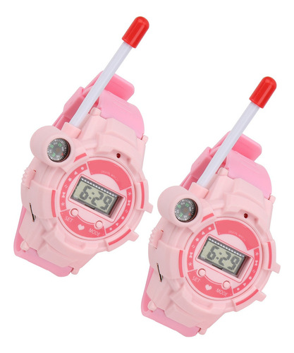 2pcs Walkie Talkies Reloj Niños Reloj Radio Al Aire Libre