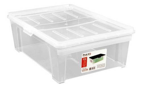 Caja Plástica Transparente 13l