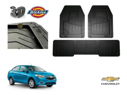 Tapetes Bandeja 3d Chevrolet Aveo 2023 Dickies