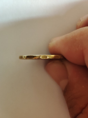 Moneda 50¢ Centavos Con Error Año 1898 Error Acuñación (Usado)