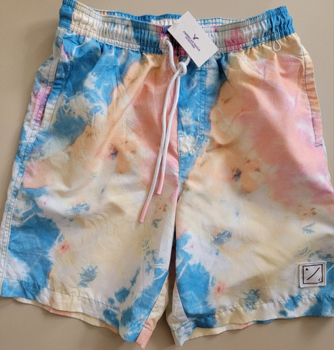 Short Hombre American Eagle Talla Xs Playero Bañador (Usado)