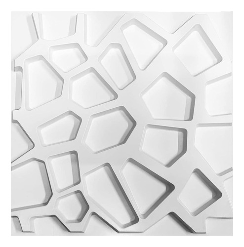 Panel Lámina Pvc Decorativo 3d Plastico Colmena