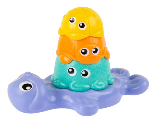 Juguete De Baño 123 Stack Me Seal Playgro