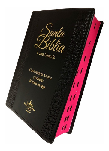 Biblia Letra Grande Negro Flexible Reina Valera 1960