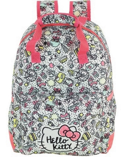 Imagem 1 de 3 de Mochila De Costas Juvenil Hello Kitty