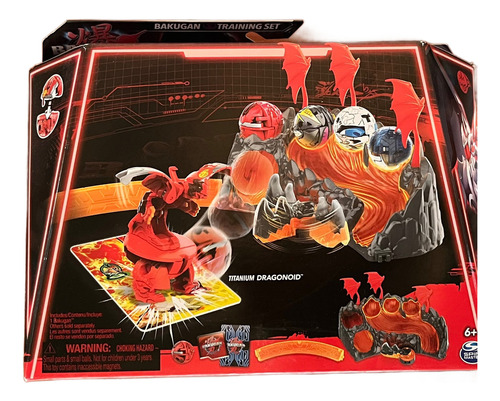 Bakugan Training Set Con Titanium Dragonoide Original