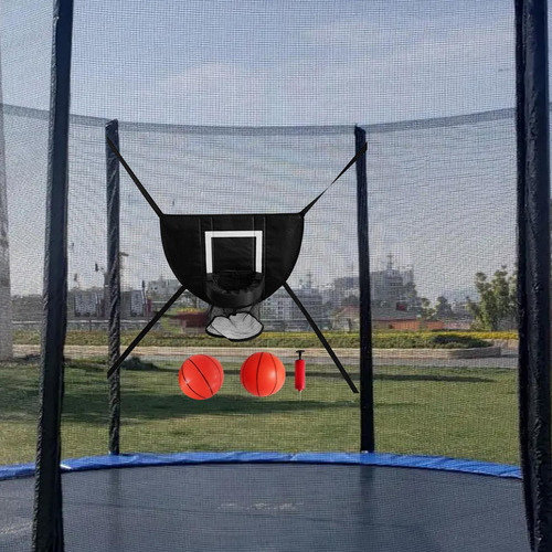 Mini Aro De Baloncesto De Trampolín, Aro De Con Dos Bolas