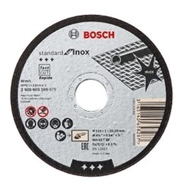 Disco De Corte Ultradelgado 4 1/2 Marca Bosch X 2 Unidades