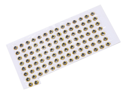 Ojos De Pescado Falsos De 5 Mm Durable 3d Redondo Suave D