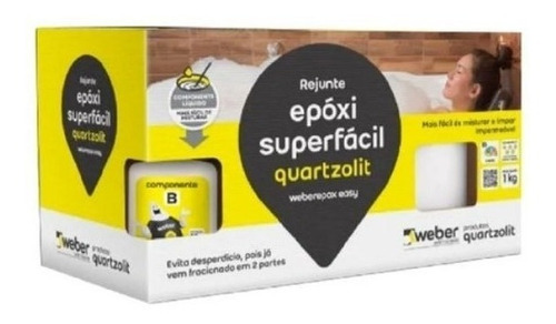 Rejunte Epoxi Quartzolit Verde Floresta 1kg Cerâm. Porcela