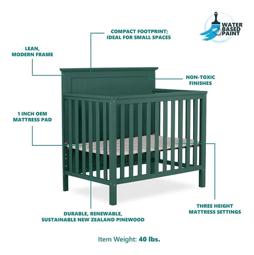 Greenguard mini crib hotsell