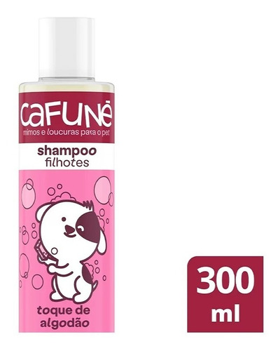 Shampoo Cafuné Filhotes Para Cães E Gatos 300ml