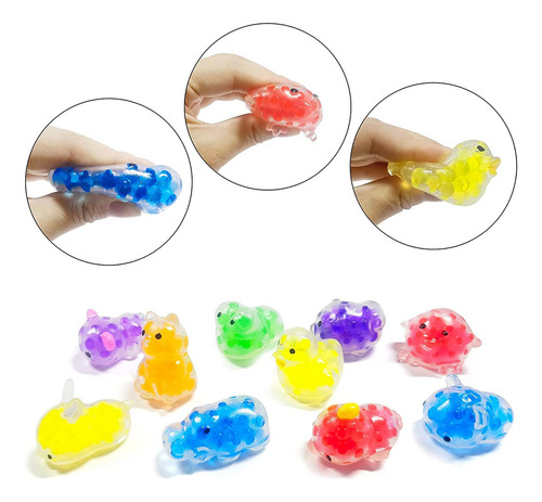 Fidget Toy 24 Mini Animal Sensory Pressure Ball Set,