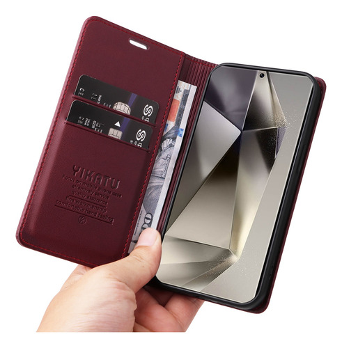 Funda De Piel De Alta Calidad Para Xiaomi 11 I/11 Lite/11 Pro/11t/11t Pro Con Blindaje Rfid, Piel Sintética, Cartera, Ranura, Soporte