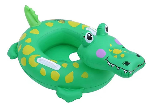 Inflable Flotador De Cocodrilo Salvavidas 65 Cm Piscina