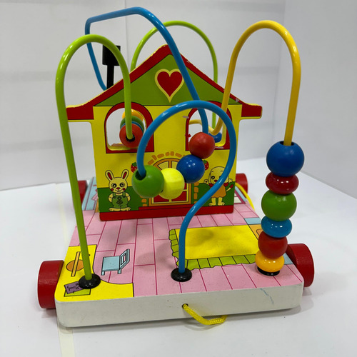 Circuito Casa Laberinto Con Arrastre Juego Didáctico Niños