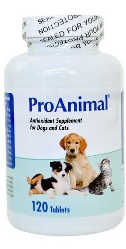 Proanimal Para Perros Y Gatos  120 Tabletas 