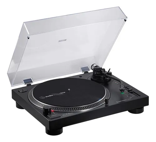 Tocadiscos Estéreo Usb Y Bluetooth Color Negro At-lp120xbt-u