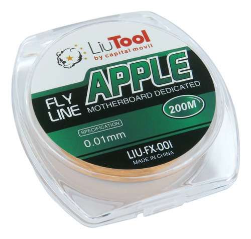 Liutool Cable Para Jumper Fly Line 0.01 Mm 200 Mts