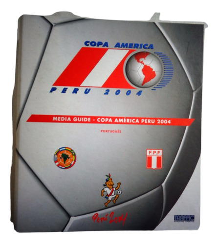 Livro Copa América Peru 2004 Fichário *