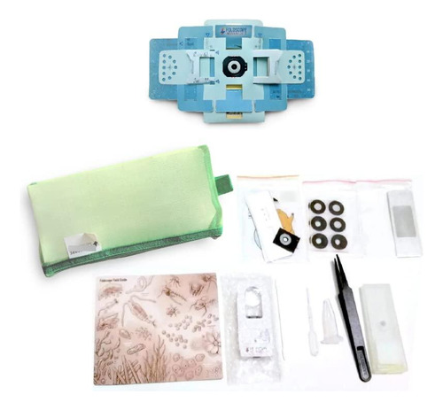 Kit Microscopios Foldscope Ensamblados X10 Apodérate De La C