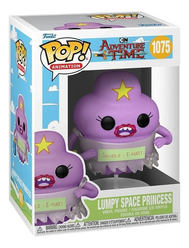 Funko Pop Hora Aventura Princesa Lumpy Grumosa Bmo Protector
