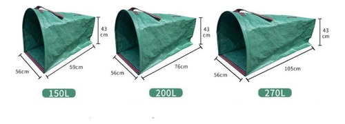 - Bolsa De Basura De Jardín Portátil, Grande, For Recoger