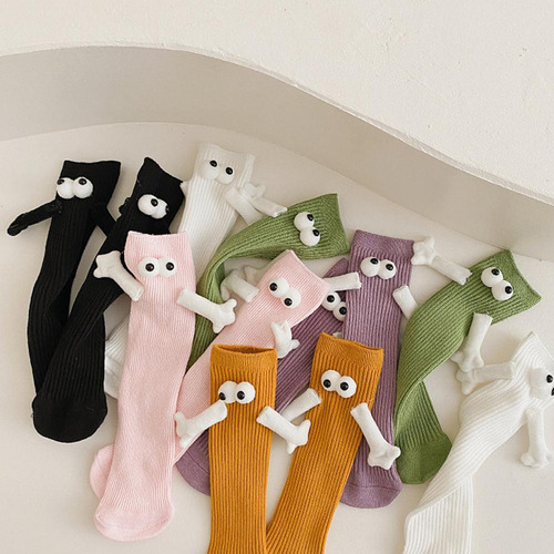 Para Calcetines De 3d Parejas Magnéticos De Mano A Mano ,6