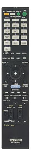 Rm-aap040 Pack: Mando Reemplazo Para Sony Str-dn1000