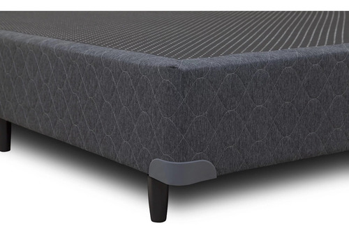 Imagen 2 de 8 de Base Sommier Tela Jackard 190 X 140 Medida Dos Plazas