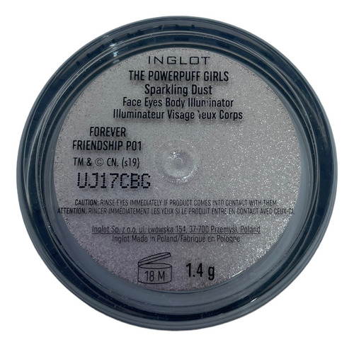 Inglot Powerpuff Girls Sparkling Dust Forever Friendship P01