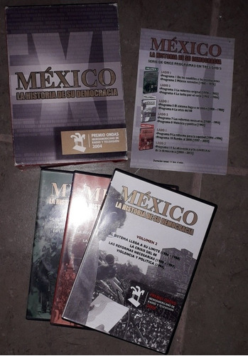 Dvd México La Historia De Su Democracia