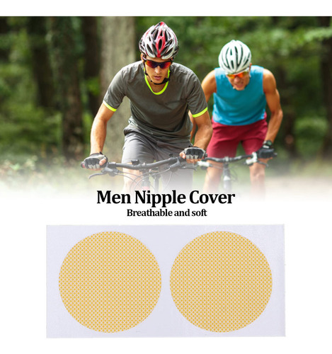 50 Pares De Cubre Pezones Para Hombres Corredores De