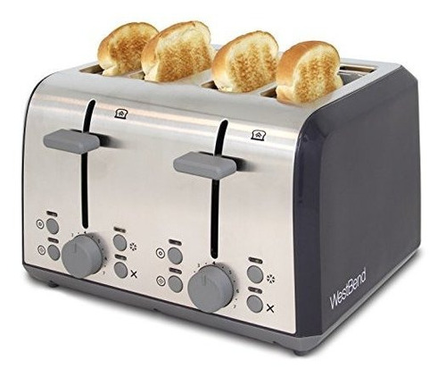 West Bend 4-slice Toaster With Extra-wide