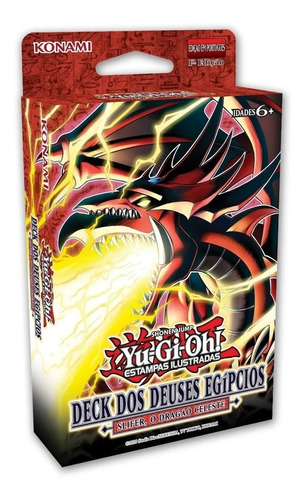 Yugioh Deck Deuses Egípcios Slifer Português