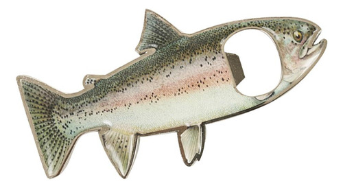 Pescado De Trucha Abridor De Botella Magnética Beer Amante