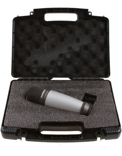 Micrófono Samson C01 condensador hipercardioide plateado/negro